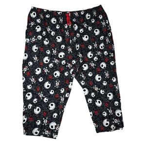 Disney The Nightmare Before Christmas Men's 7XL Jack Skellington Lounge Pajama